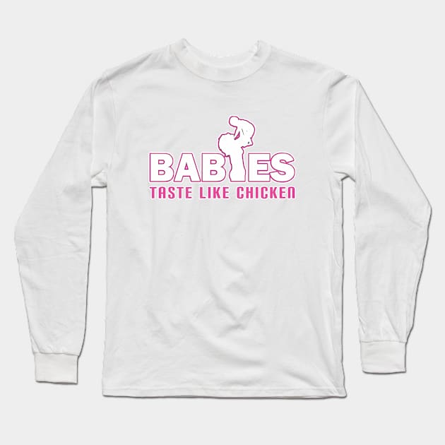 Snack Time (Mom Edition) Long Sleeve T-Shirt by ChaosandHavoc